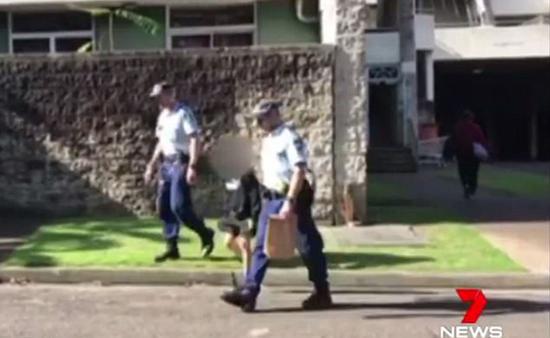 男孩被逮捕