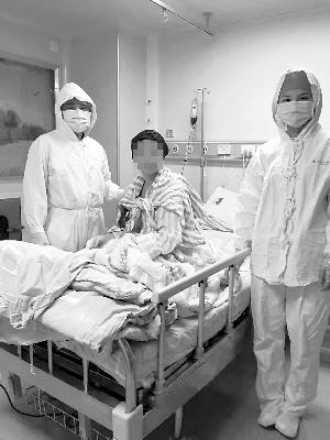 何密斯经骨随移植后康复顺利。通信员供图