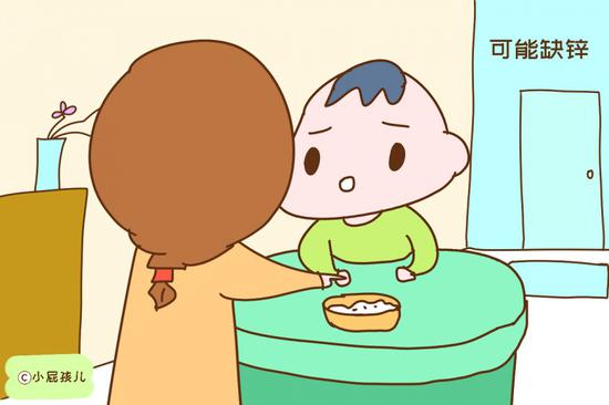 孩子身体方面发出这些信号,说明孩子可能缺锌