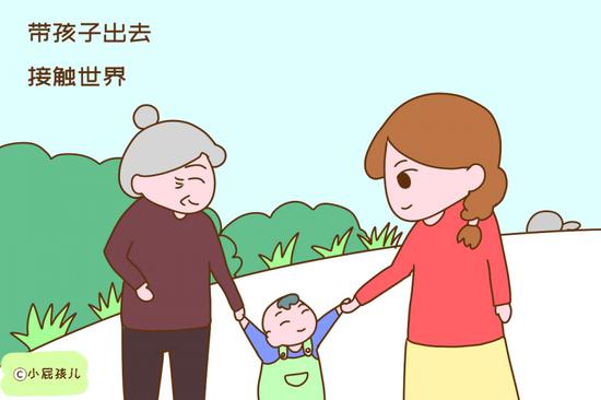 家长越愿意带孩子出去接触世界,孩子越容易和别家孩子拉开距离