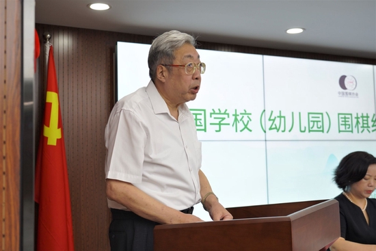 中国围棋协会主席林建超。中国围棋协会供图