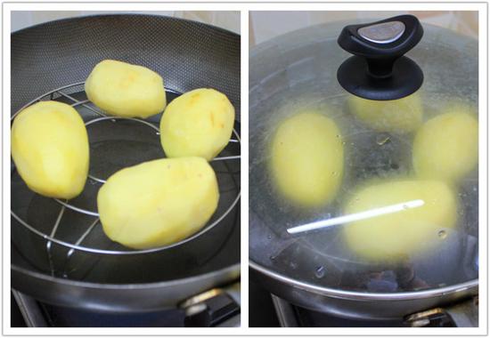 第一步：蒸土豆