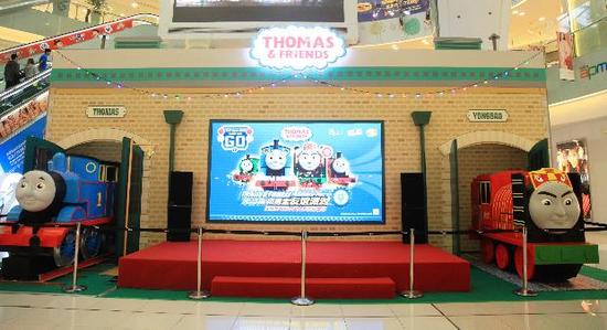 托马斯和勇宝友谊派对开进全国商场