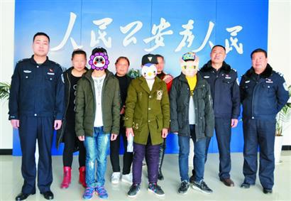 三名出走少年被民警找回