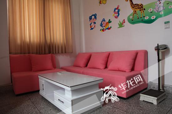 温馨母婴室 重庆市渝北中学供图 华龙网发