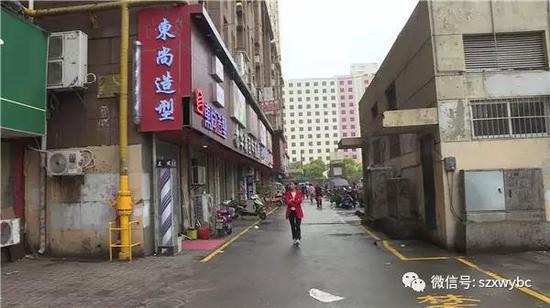 孩子坠落的地点