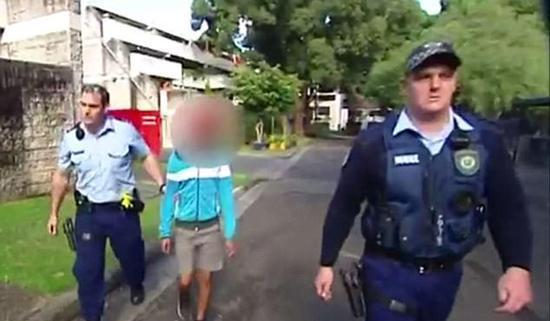 男孩被逮捕