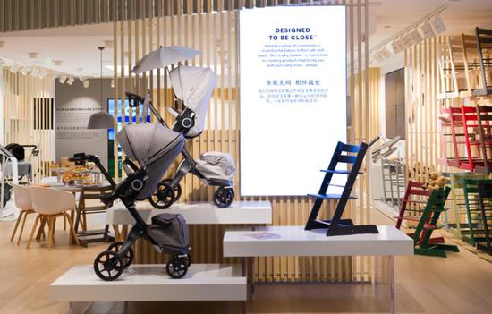 stokke店内产品摆设