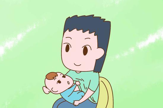 如果男人生孩子,这画面,女人做梦都能笑醒