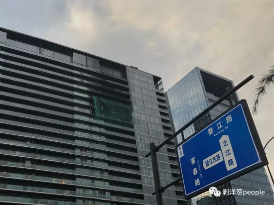 “杭州放火案”的起火楼层