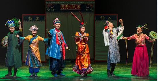 图为:演出剧照