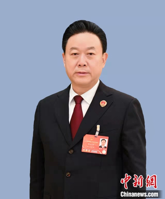 全国人大代表、重庆市人民检察院检察长贺恒扬(受访者供图)