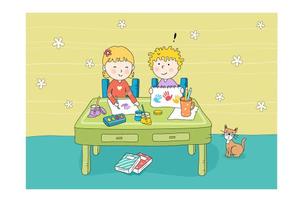 小课桌搭出贫困学生成长梯