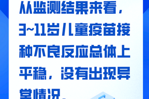 老人、小孩接种新冠疫苗反应大？权威回应来了