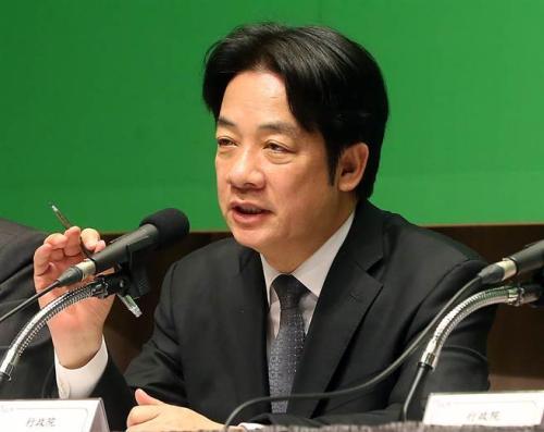 资料图:赖清德 图片来源:台湾中时电子报。