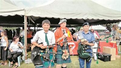 广州初中生风笛少年 网上寻师自学
