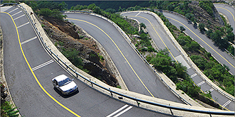 神游北京盘山奇路
