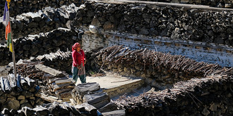 尼泊尔的农村长这样