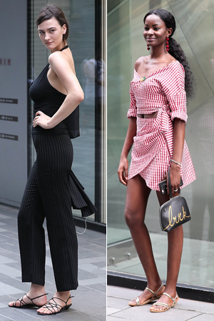 三里屯外国美女超有范儿