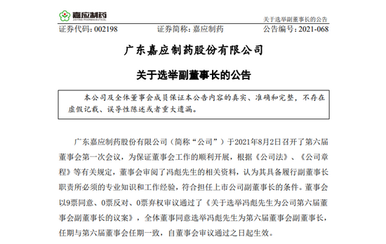 嘉应制药董事长_嘉应制药(2)