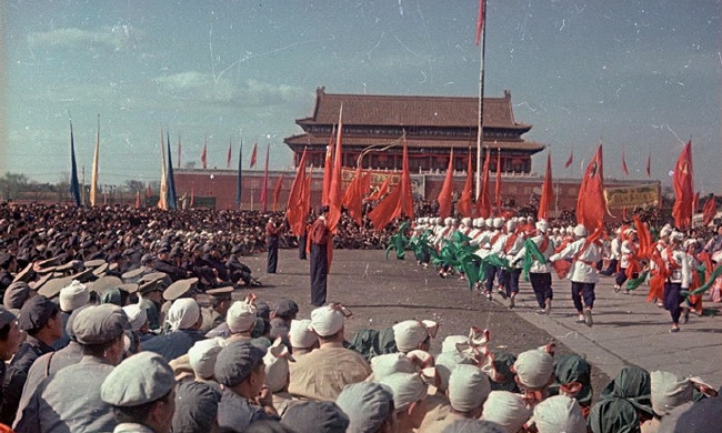 老照片：1949年-1950年苏联摄影师镜头下的北京