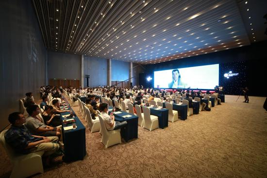 2019中国“网络文学+”大会新闻发布会现场