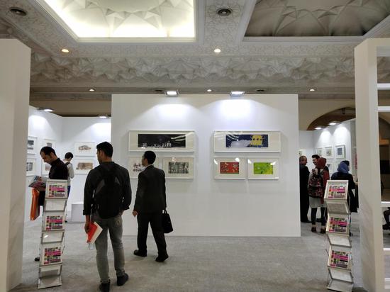 中国原创插画展现场