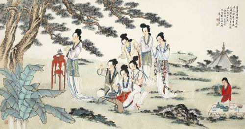 七夕是传统的乞巧节