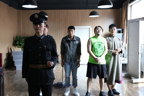 人艺演员排练话剧