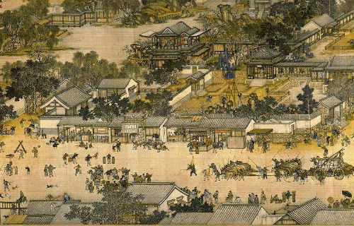 书摘 人物往事 ></p></a> 正文     《清明上河图》可谓是宋朝社会的全息图