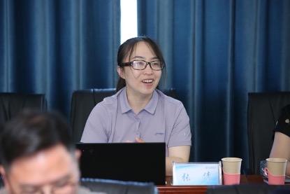 媒体代表光明网记者张倩发言