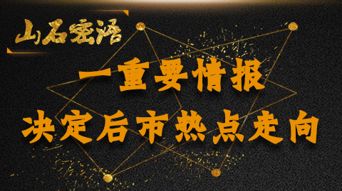 一情报或定回调后大盘热点？