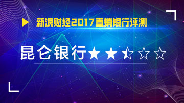 昆仑直销银行理财产品吸引力不强