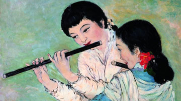 方君璧油画里的才女