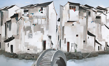 吴冠中油画拍卖2.36亿港元