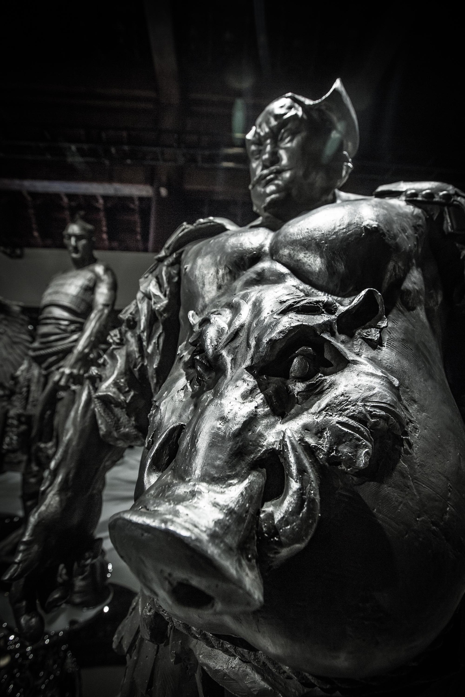 16展览现场之作品《十二生肖》