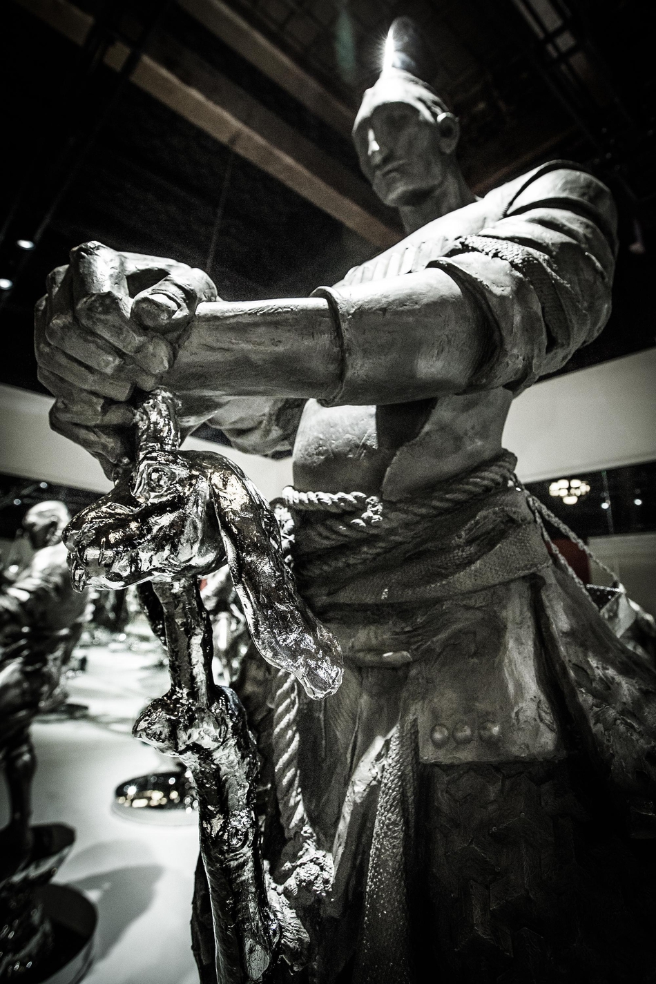 17展览现场之作品《十二生肖》