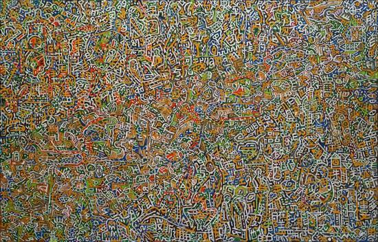 我是一个多情的人 ，200cmX300cm，布面油画，2009