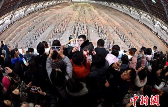 秦始皇帝陵博物院2018年接待游客达858万余人次