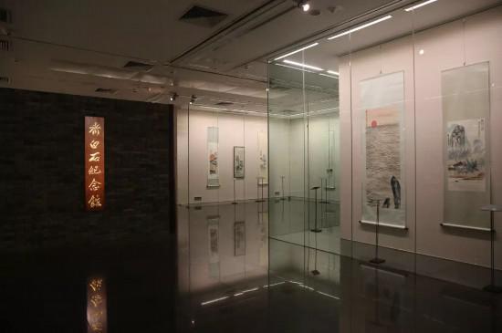 北京画院美术馆“胸中山水奇天下——齐白石笔下的山水意蕴之二”特展展厅