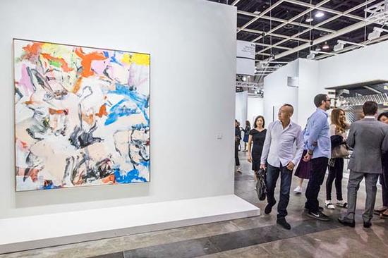香港巴塞尔有史以来最贵的作品，3500万美元出售的威廉·德·库宁的《无题XII》
