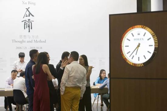 “徐冰:思想与方法”(Thought and Method)展览现场
