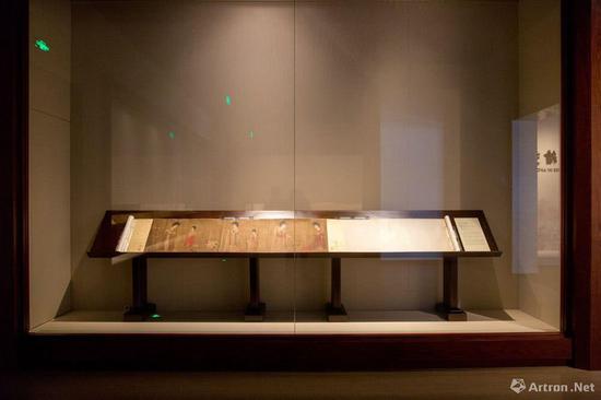辽宁省博物馆“中国古代绘画馆”展厅现场 行走的海风