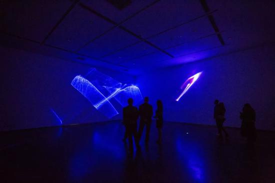 “声·动——荷兰黑点艺术团体作品展”展览现场