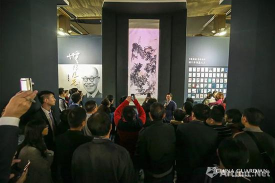 中国嘉德2018年秋拍预展现场