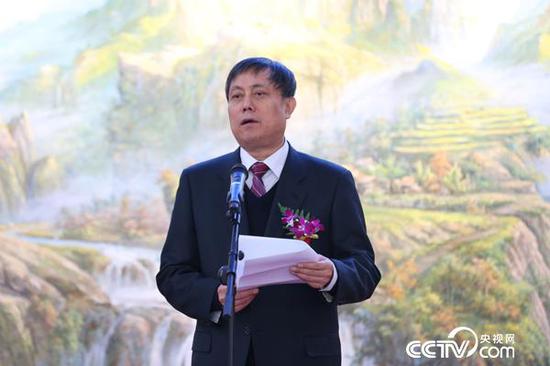 安七一在開幕式上講話