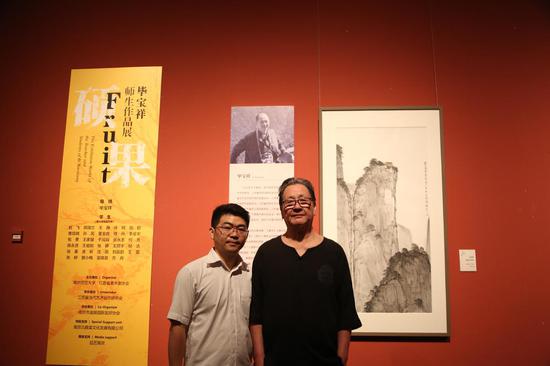 毕宝祥师生展现场掠影