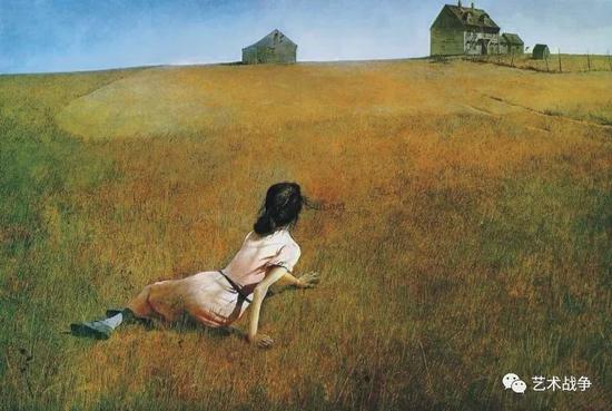 （艾轩模仿的安德鲁·怀斯（Andrew Wyeth）经典作品）