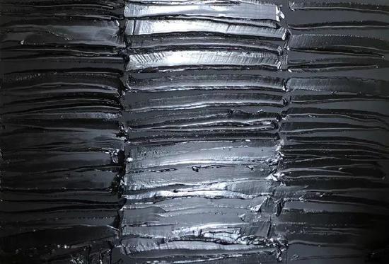 皮耶·苏拉吉 （PIERRE SOULAGES） 《绘画 128 x 181厘米  2018年12月29日》（Peinture 128 x 181 cm 29 décembre 2018）  　　2018年作 压克力 画布 128 x 181 厘米 　　图片由Lévy Gorvy画廊及艺术家提供