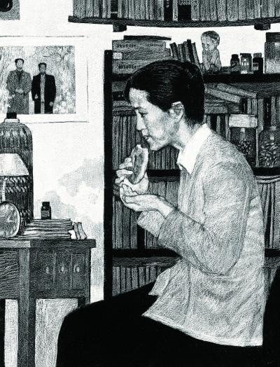 人到中年（连环画） 1981年 尤劲东 中国美术馆藏